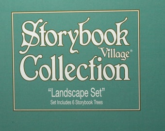 Dept 56 Storybook Collection Series "Landscape Set" Brand New