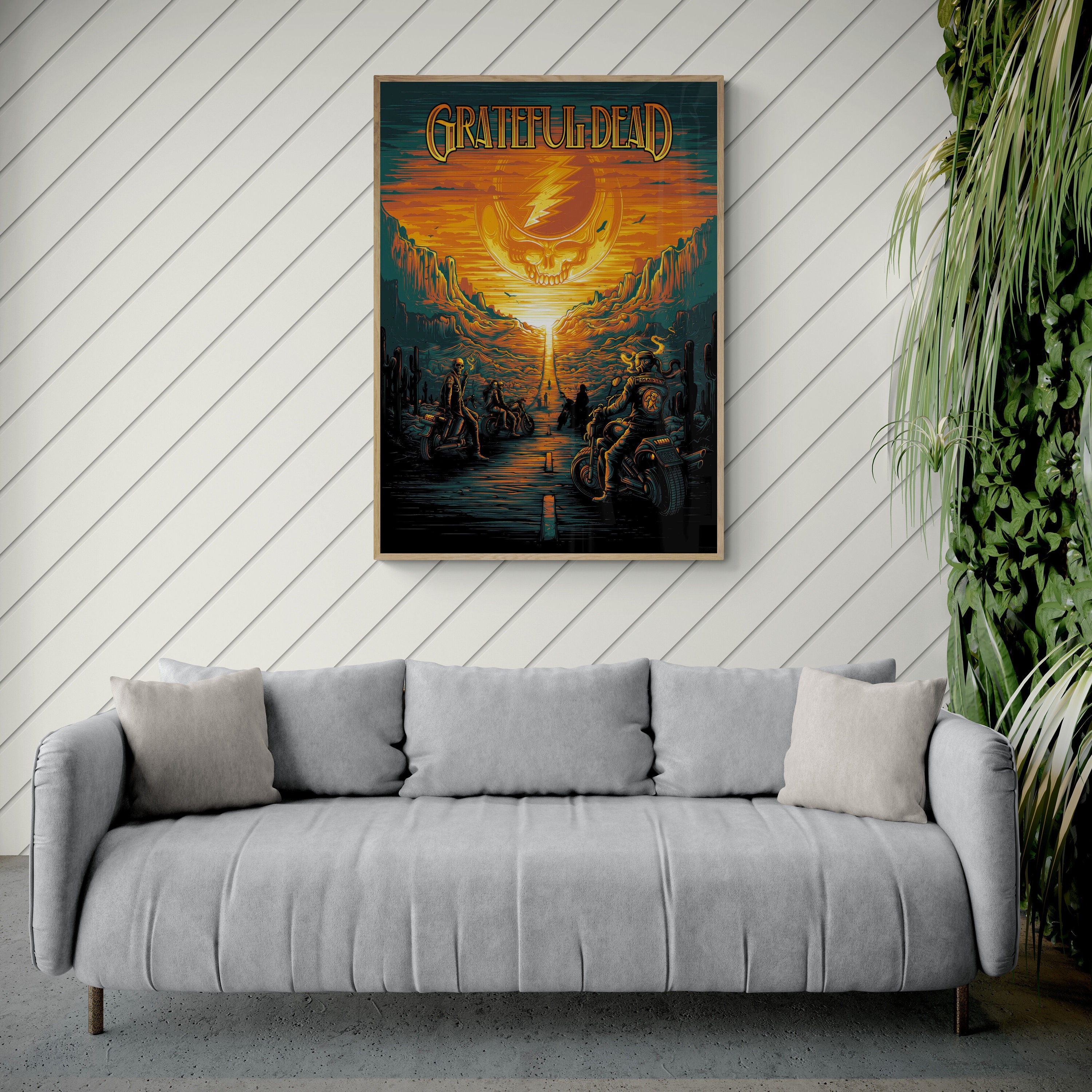 Discover Grateful Dead, Grateful Dead Rock Band, Music Poster