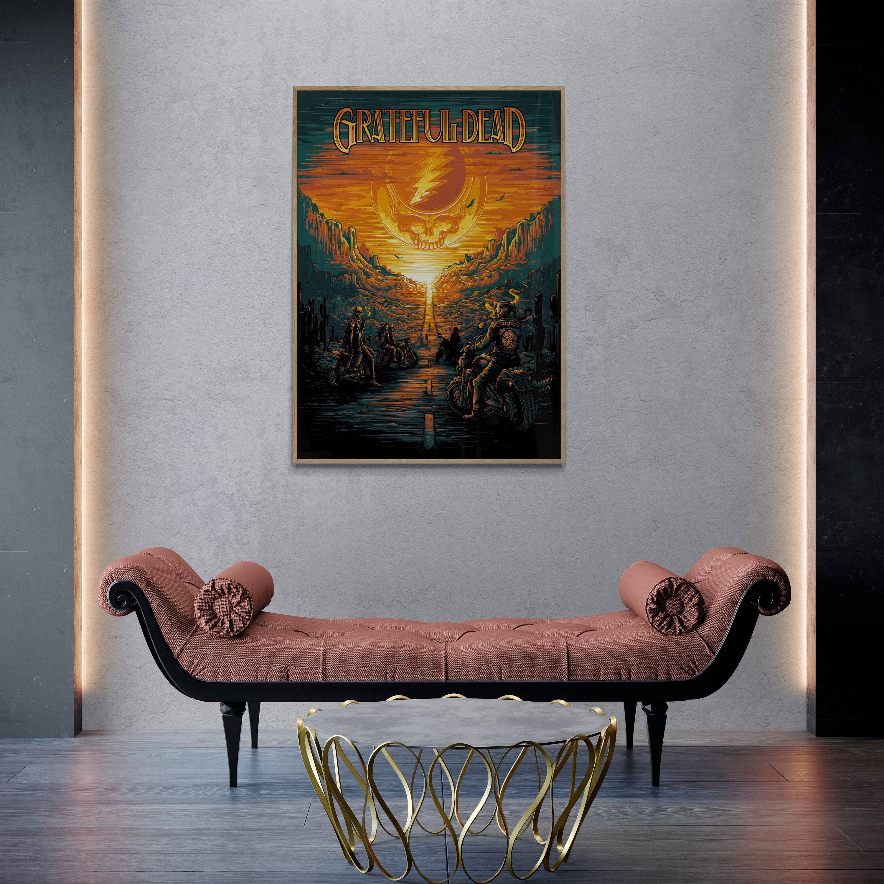 Discover Grateful Dead, Grateful Dead Rock Band, Music Poster