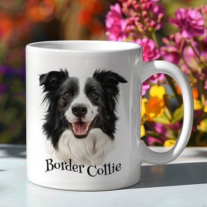 Border Collie Dog Mug Gift, Border Collie Enthusiasts, Dog Lover, Dog Owner Mug Gift, Birthday, Christmas Special Gift, Special Day Mug Gift