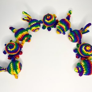 Crocheted cat toy organic catnip, Handmade catnip toy, Cat gift, Kitten toys, Kitty toys, Mouse, Octopus, Fish, Rainbow, Pride