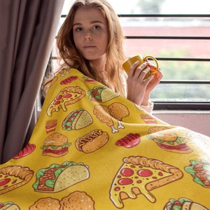 Food Blanket Etsy Canada
