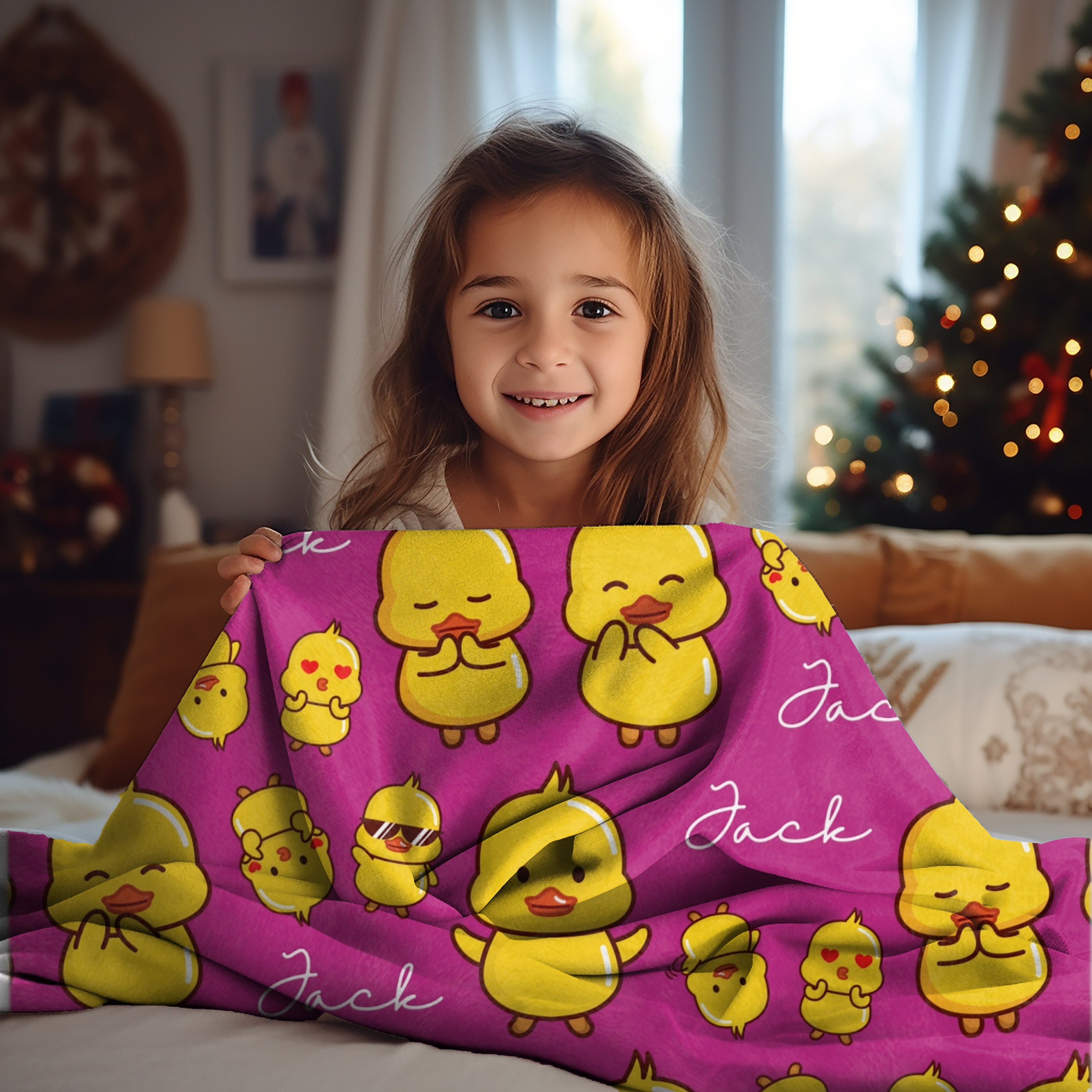 Rubber Ducky Blanket Etsy