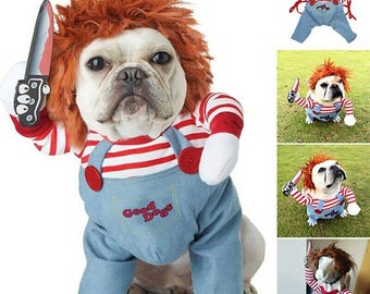 Halloween Pet Costume Funny Clothes Dog Costume Scary Costume Party Gatherings