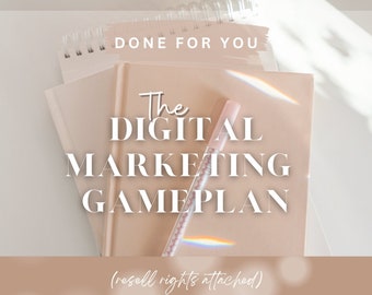 Il piano di gioco del marketing digitale, guida fatta per te per vendere con successo prodotti digitali online, diritti di marchio del distributore, marketing digitale