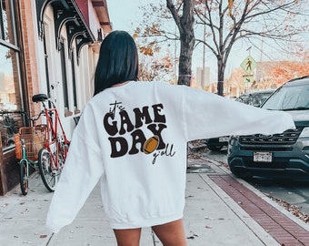 Game Day Football Mom Sweatshirt