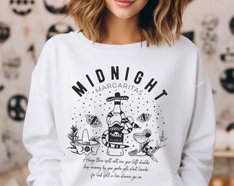 Practical Magic Sweatshirt, Spooky Midnight Margaritas Crewneck