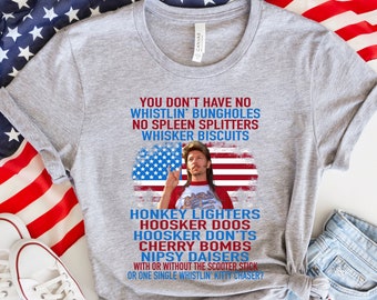 Joe Dirt Merica 4th of July Graphic Tee