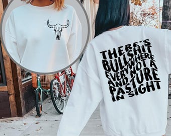 Funny Western Sweatshirt, Rodeo Cowgirl Hoodie