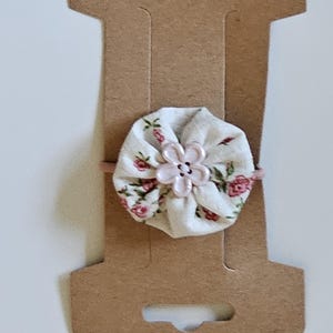 Vintage Floral Hair Tie