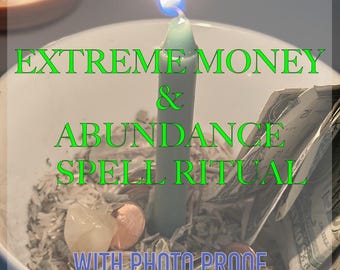 Premium Extreme Money & Abundance Spell | Money Divination on Abundance and Prosperity | Success, Wealth, Opportunity, and Positive Energy