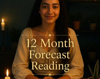 Same Day 12 Month Life Forecast Reading | Year Ahead Psychic Reading | Love, Career & Spiritual Guidance PDF