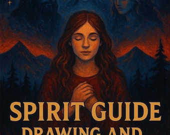 Rysunek przewodnika duchowego i przekazy channelingowe tego samego dnia | Wróżenie psychiczne | Portret artystyczny na zamówienie | Jasnowidzenie