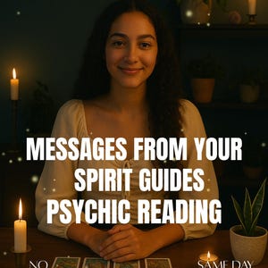 Spirit Guide Messages Psychic Reading Same Day | Messages From Your Guides Divine Guidance PDF