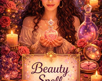 Same Day Extreme Glow Up Beauty Spell | Attraction, Confidence, Glamour | Ideal Body, Stunning, Personalized Ritual | Photos included