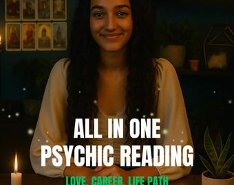 Same Day All in One General Psychic Reading | Love, Career, Life Path, Spiritual Guidance