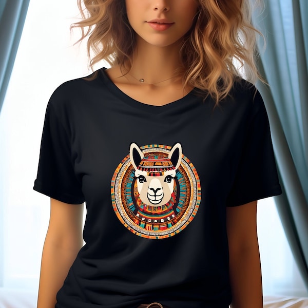 Inca ALPACA Graphic Bella + Canvas Unisex Jersey Short Sleeve Tee Graphic T-shirt