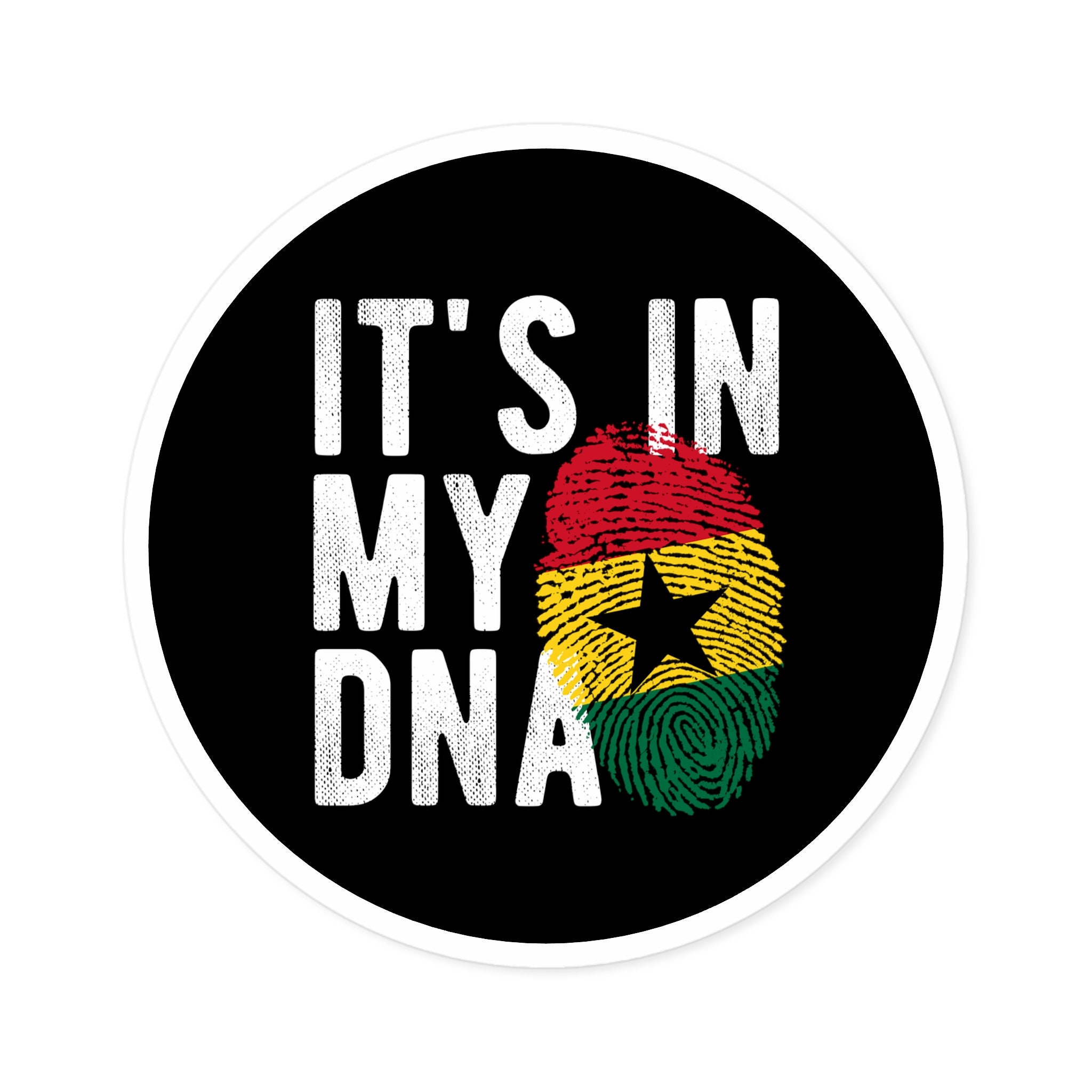 Ghana Flag Chrome Emblem – Car, Bike, Van Decal Sticker – Peel & Stick