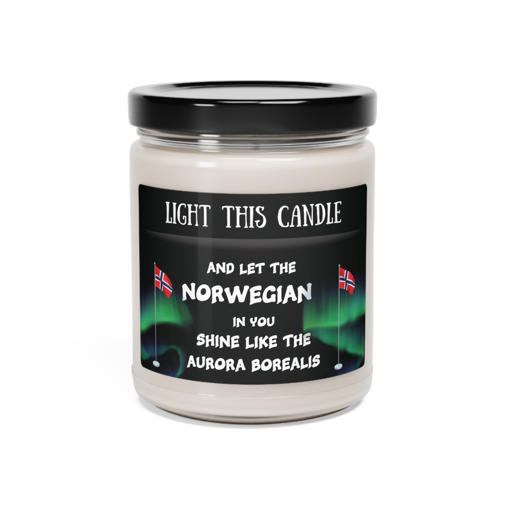 NORWEGIAN Shine Like the Aurora Borealis Vegan Scented Soy