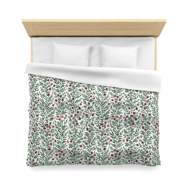 Print Pattern Swedish Duvet Cover Bedding Set