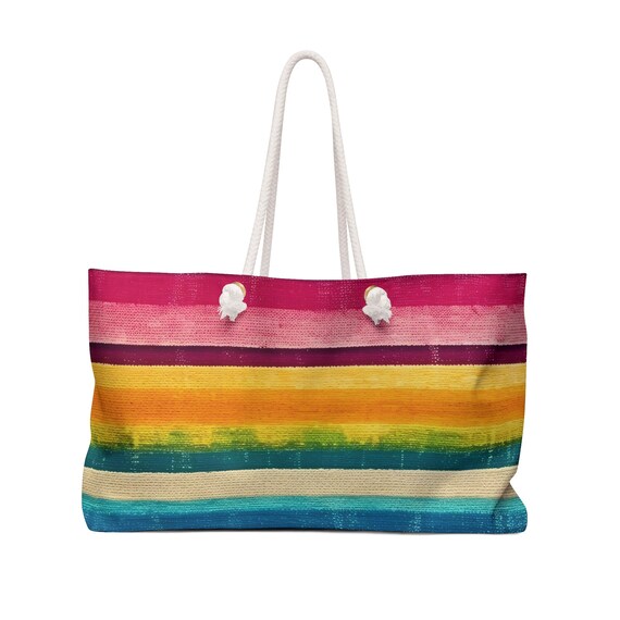 Serape tote bag deals