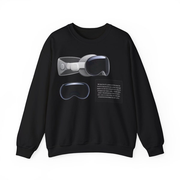 Apple Vision Pro Crewneck Sweatshirt