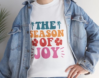 Summer T Shirt, Beach Tee, Casual Unisex Shirt, Lightweight Cotton Top, Vacation Clothing
