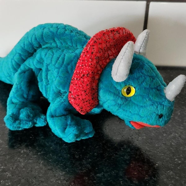 Ty Beanie Baby “Hornsly” the Dinosaur (8.5 inch)
