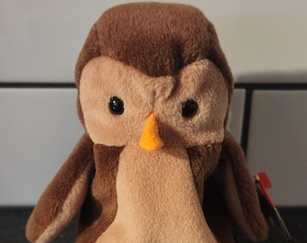 Mütze Baby „Hoot“ die Eule (13 cm) aus PVC-Granulat