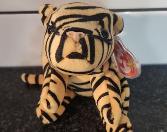 Ty Beanie Baby "Stripes" Tijger – 8,5 inch knuffel