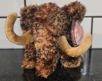 Ty Beanie Baby “Giganto” el Mamut (15 cm)