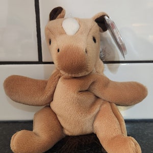 Ty Beanie Baby “Derby” the Horse - Fine Mane Version