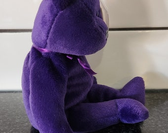 Ty Beanie Baby Princess Diana Memorial Bear – Purple Plush - Etsy