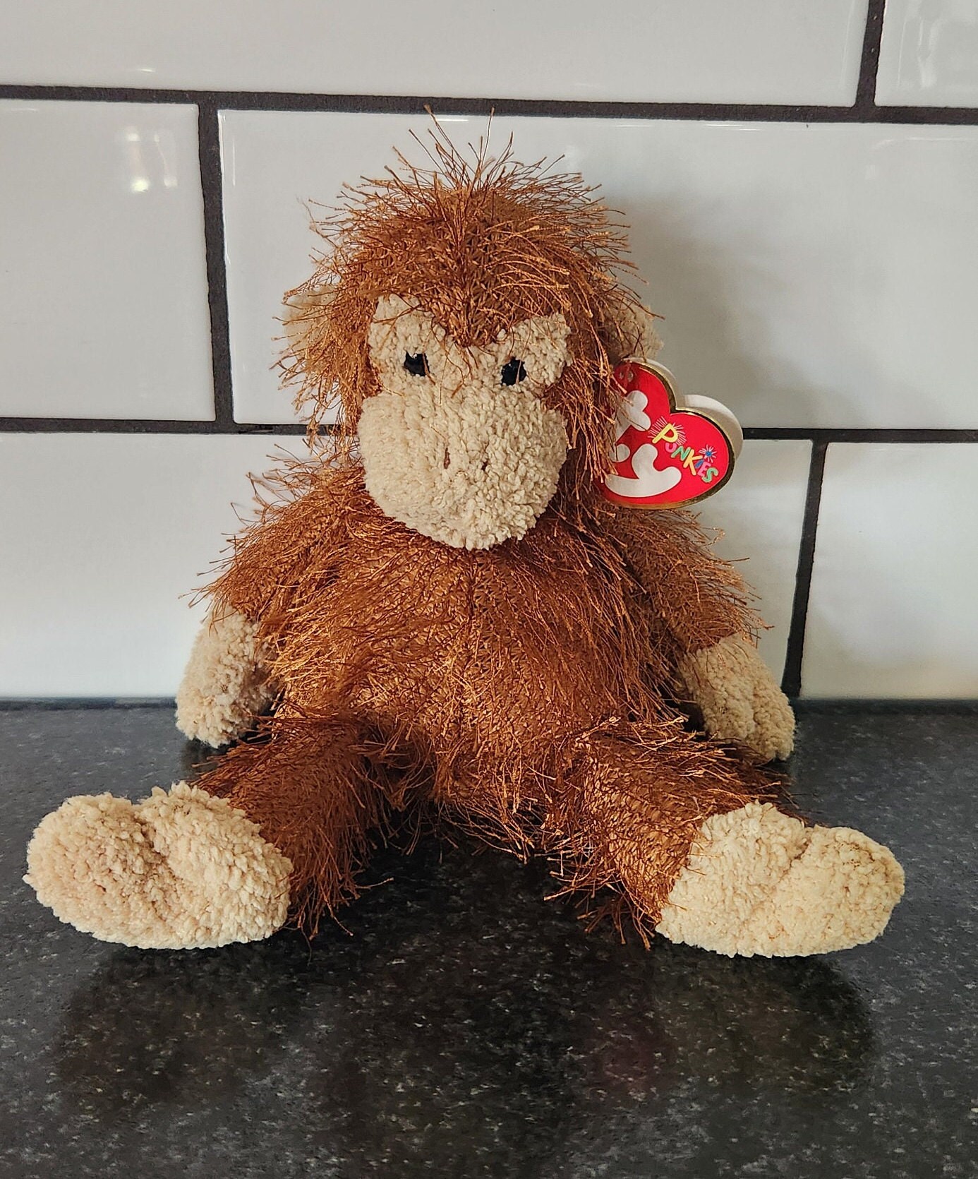 Ty Punkies “zig Zag” the Monkey (7 Inch) - Etsy