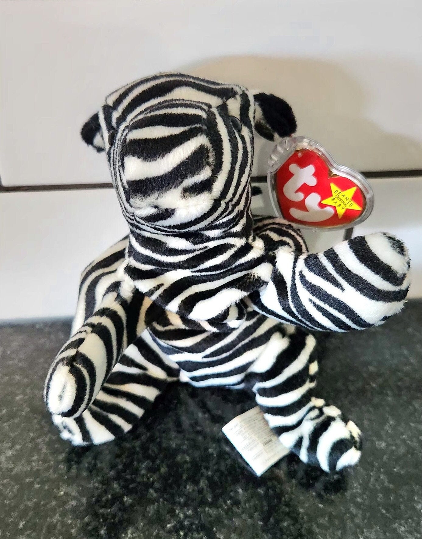 Ty Beanie Baby “ziggy” the Zebra! (8 Inch) - Canadian Tush Tag