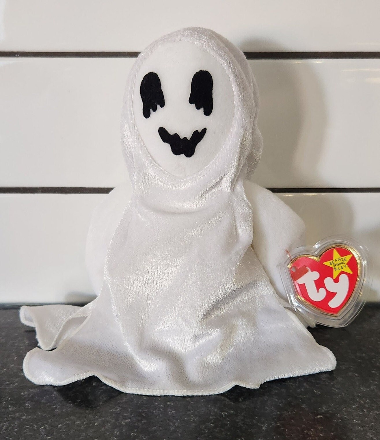 Sheets the ghost beanie baby shhhh value