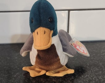 Ty Beanie Baby "Jake" l'anatra selvatica (5,5 pollici)