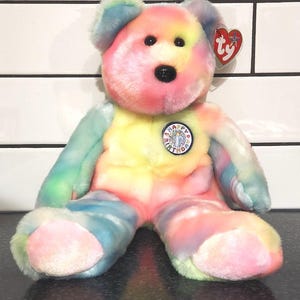 Ty Beanie Buddy “B.B. Bear” - the Happy Birthday Teddy Bear
