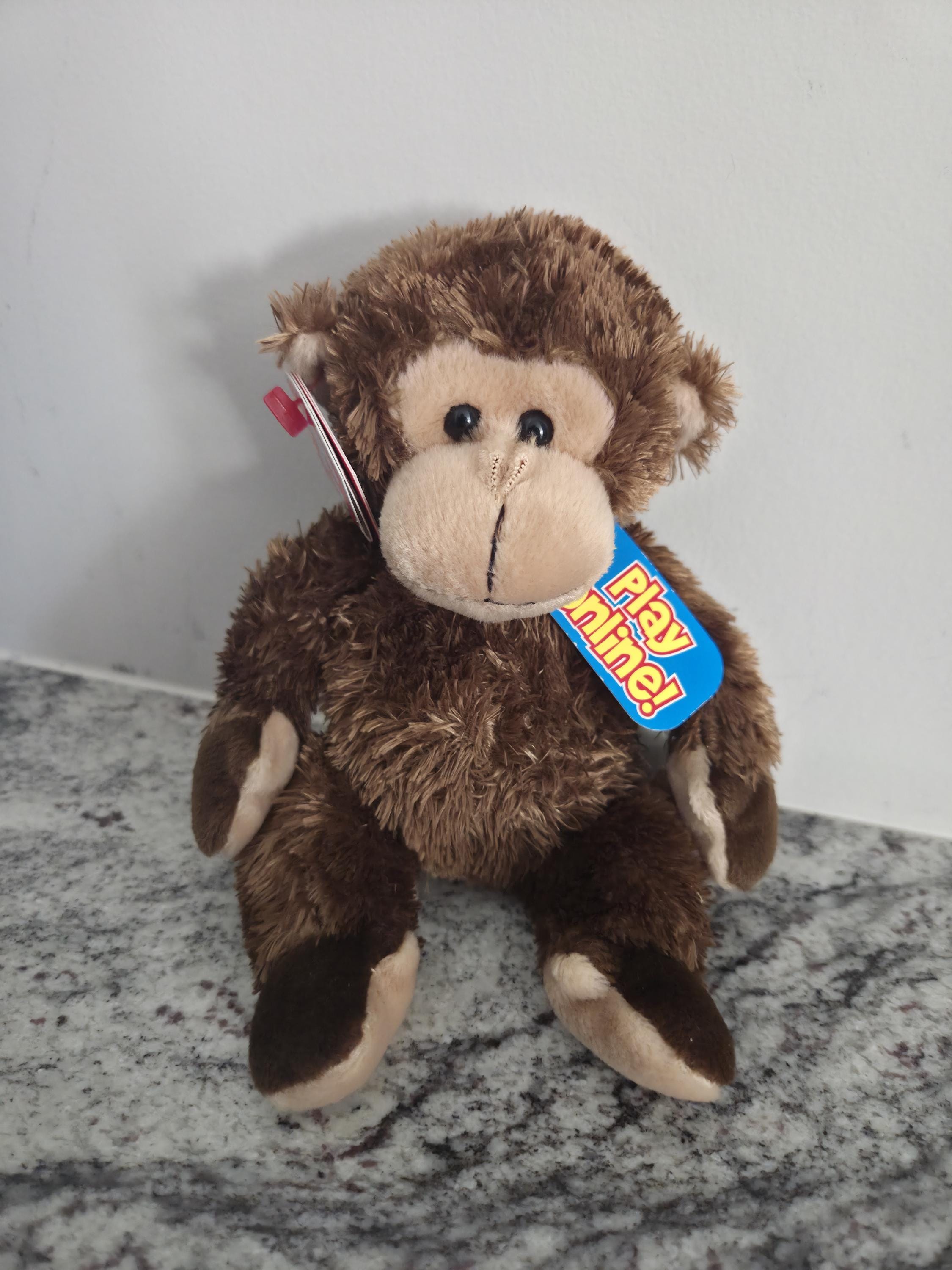 Ty Beanie Baby 2.0 “vines” the Monkey (8 Inch) - Small Eyes