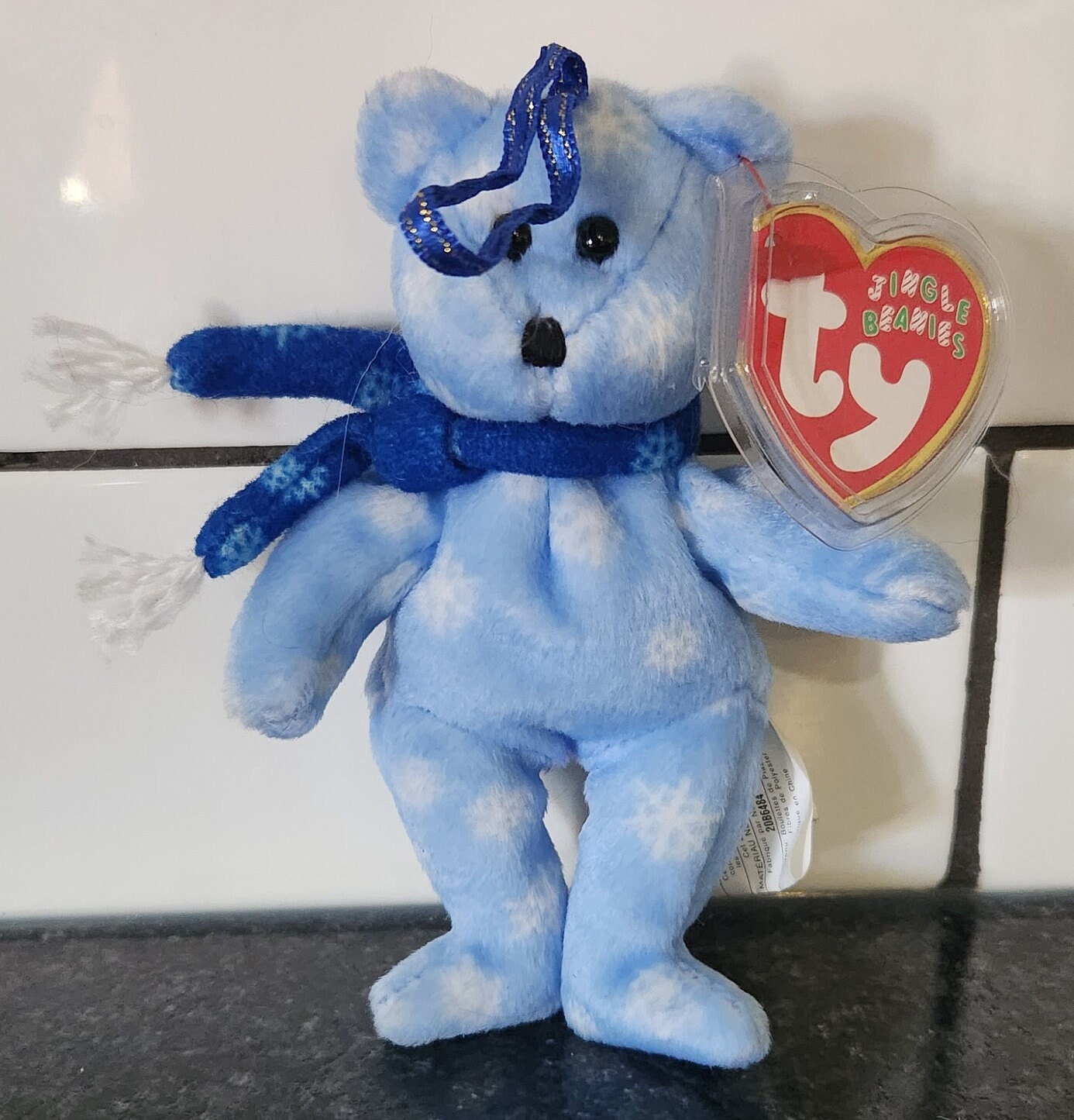 Ty ジングルビーニー「1999 ホリデーテディ」ベア - クリスマスツリー