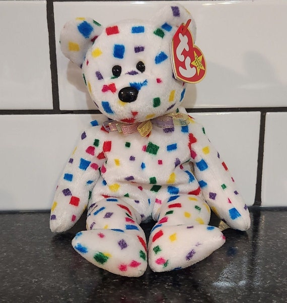 Ty Beanie Baby ty2k the Y2K Bear 8.5 Inch Etsy UK