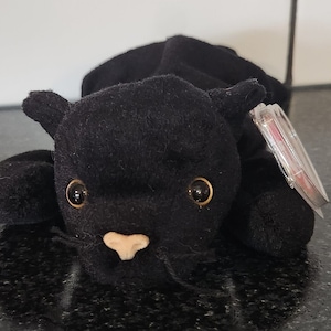 Ty Beanie Baby “Velvet” the Black Panther (8.5 inch)