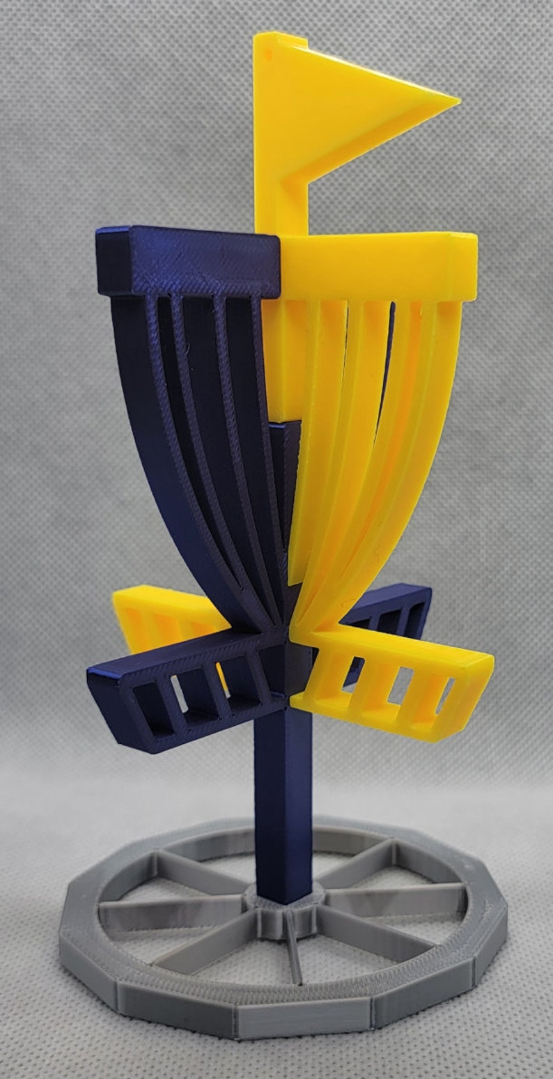 Customizable Minidisc Golf Basket for Desk, Cake Topper, or Christmas Ornament Etsy
