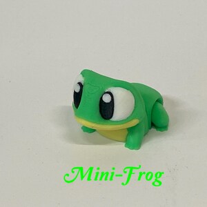 Articulated Frog,Mini Animals, Articulating Tiny Animals, Baby Animals, Articulated Flexible Fun Toys, Cute Mini,Baby Animal,Tiny Animals
