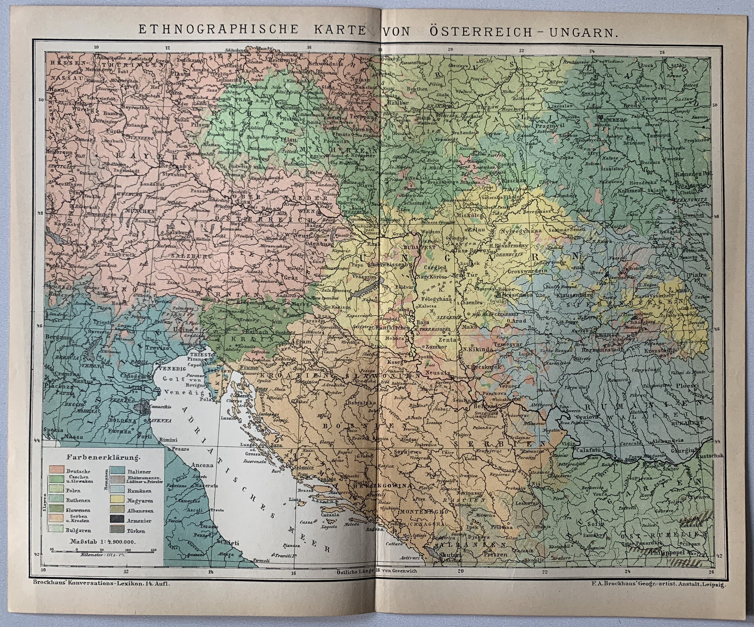 民族誌 / オリジナル 1894 年オーストリア＝ハンガリー帝国の古代民族