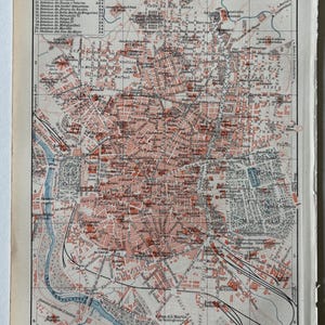 ES Madrid / Orig. Plan de la ville antique de Madrid, 1896