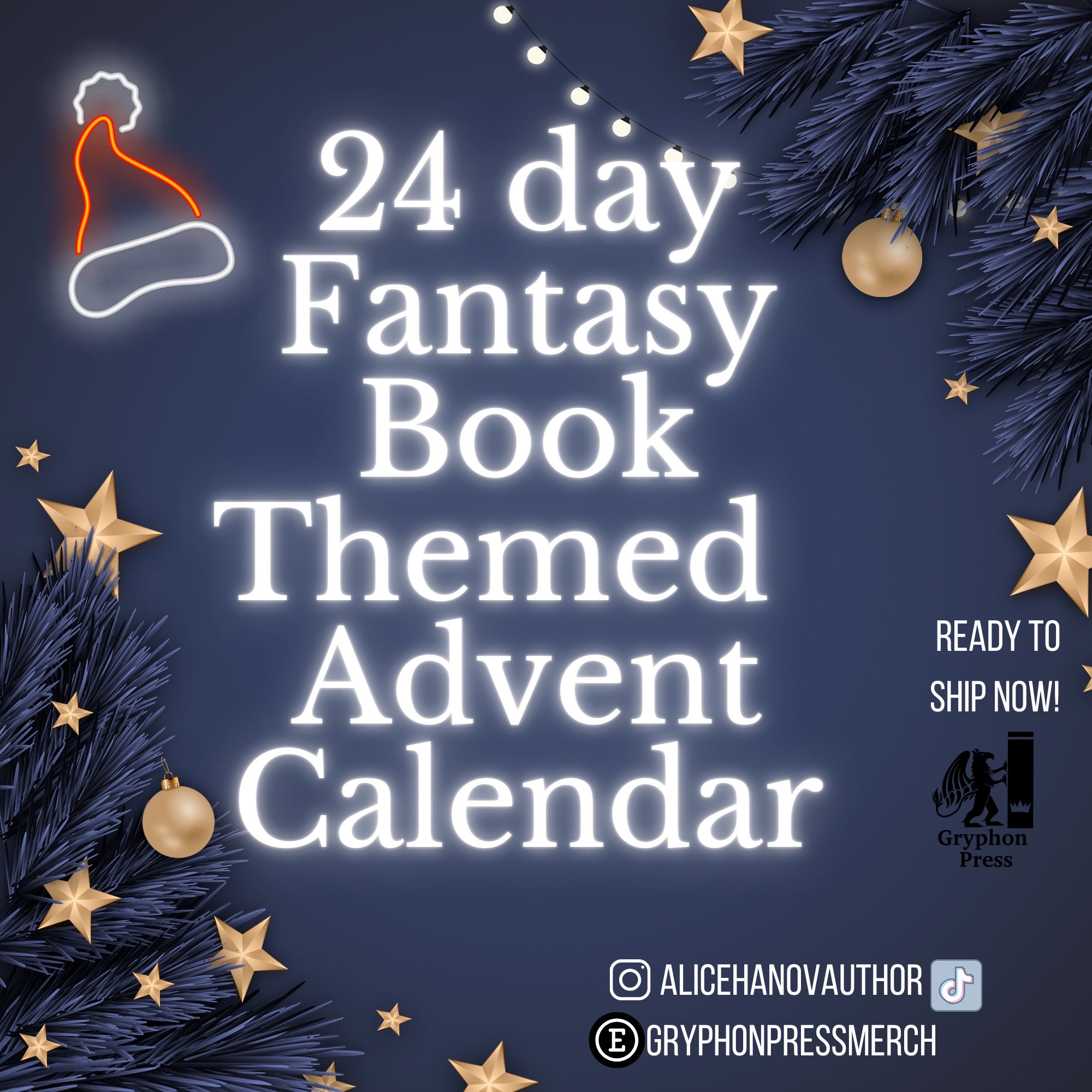 Fantasy Bookish Advent Calendar - Etsy