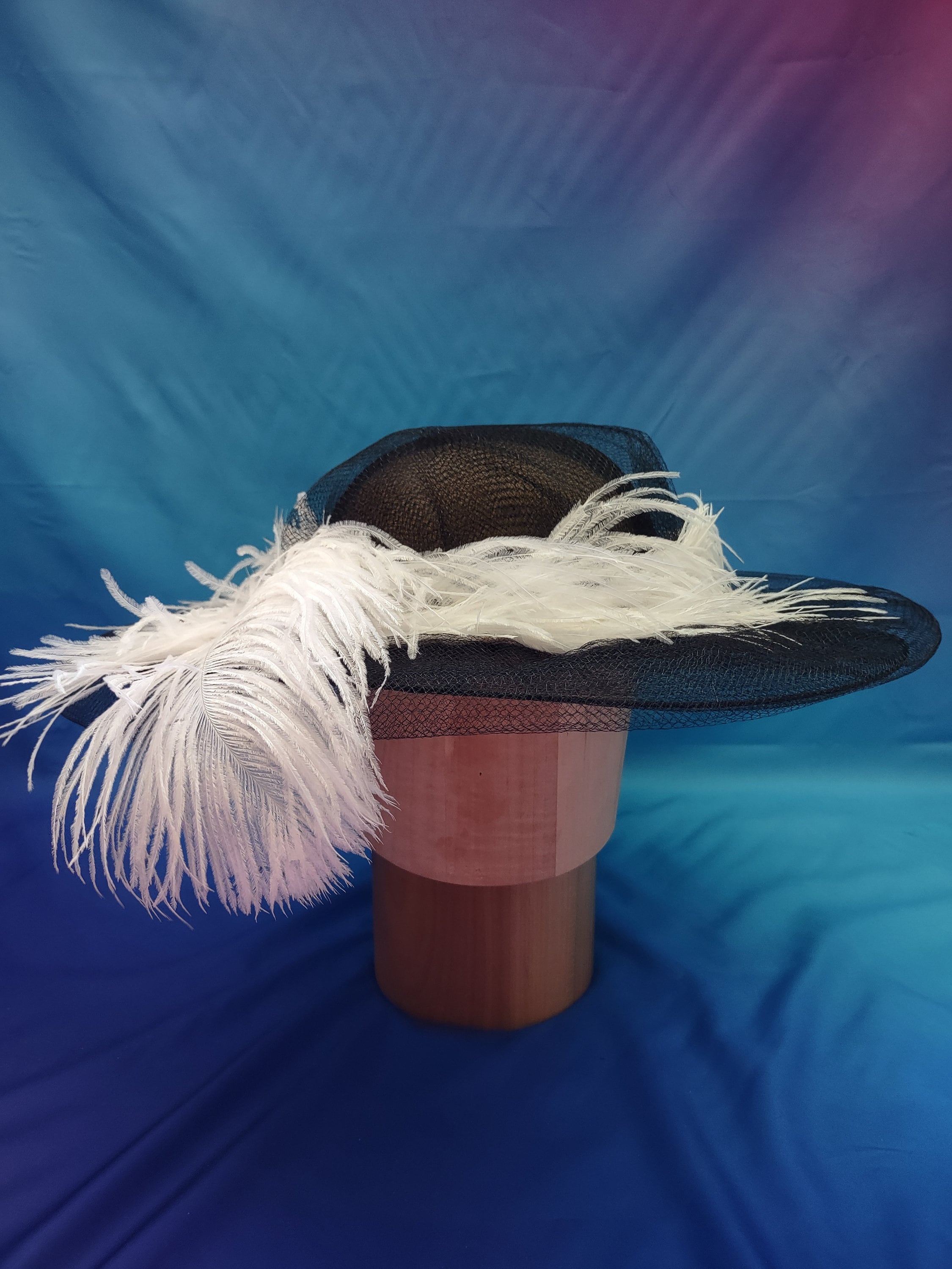 Sheer Wide Brim Hat - Etsy display picture 3