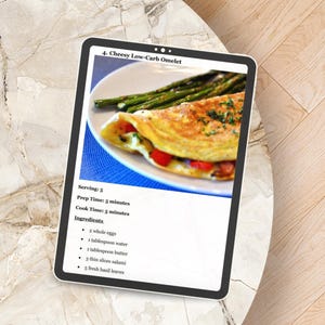 500 keto recipes PDF + meal plan: low carb weight loss cookbook for beginners, instant download image 5