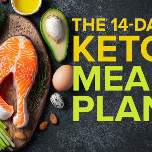 14 Day Keto Meal Plan, Quick Weight Loss Diet, Healthy Recipes for Ketogenic Success, Digital Recipe Book - English Version Only